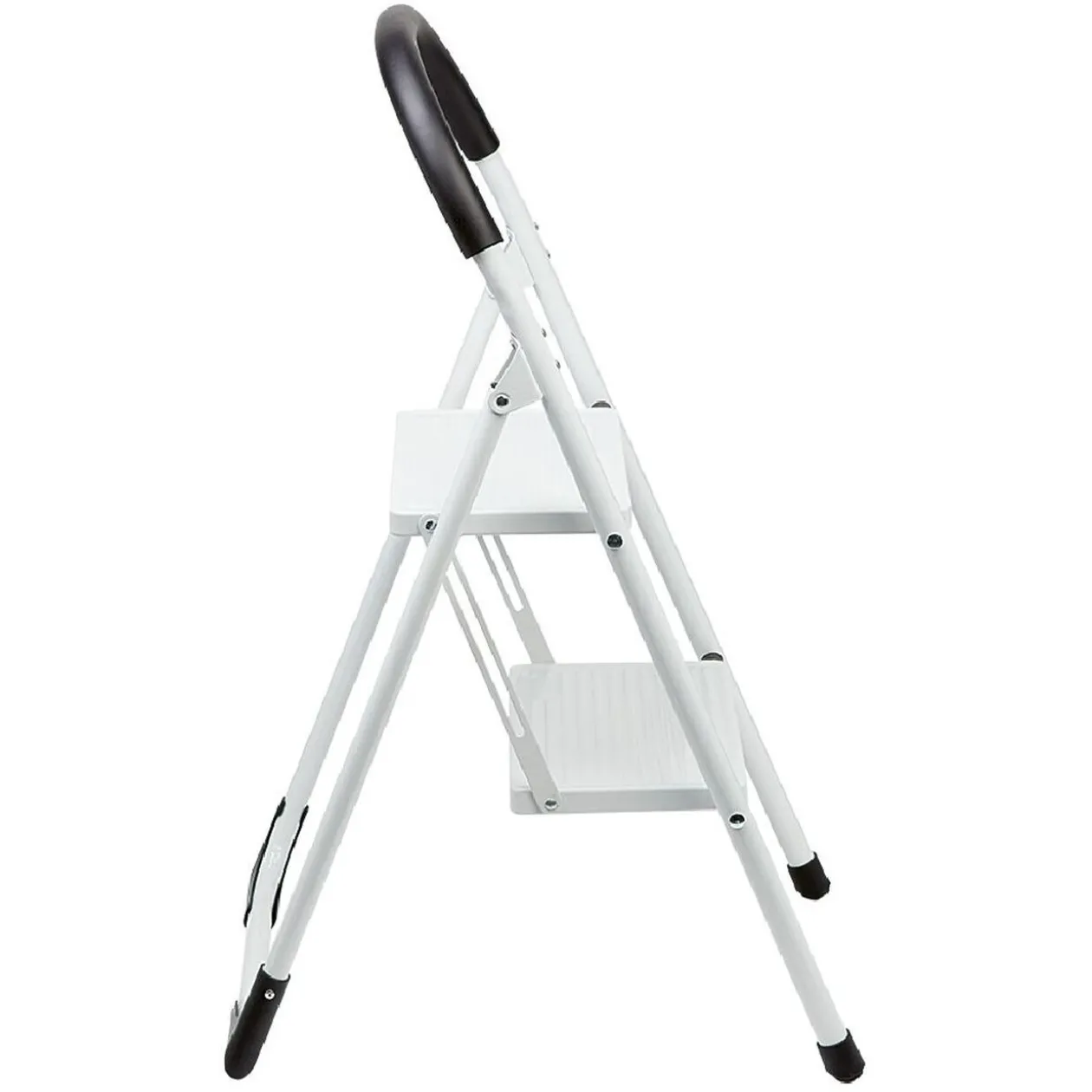 Marche pied en métal à 2 marches