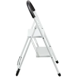 Marche pied gris et noir Profilex à 2 marches