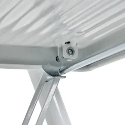 Marchepied pliant 2 marches blanc