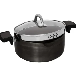 Marmite avec couvercle passoire ø 24 cm