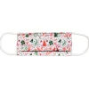 Masque adulte catégorie 1 tissu motif thème Noël rouge vert blanc