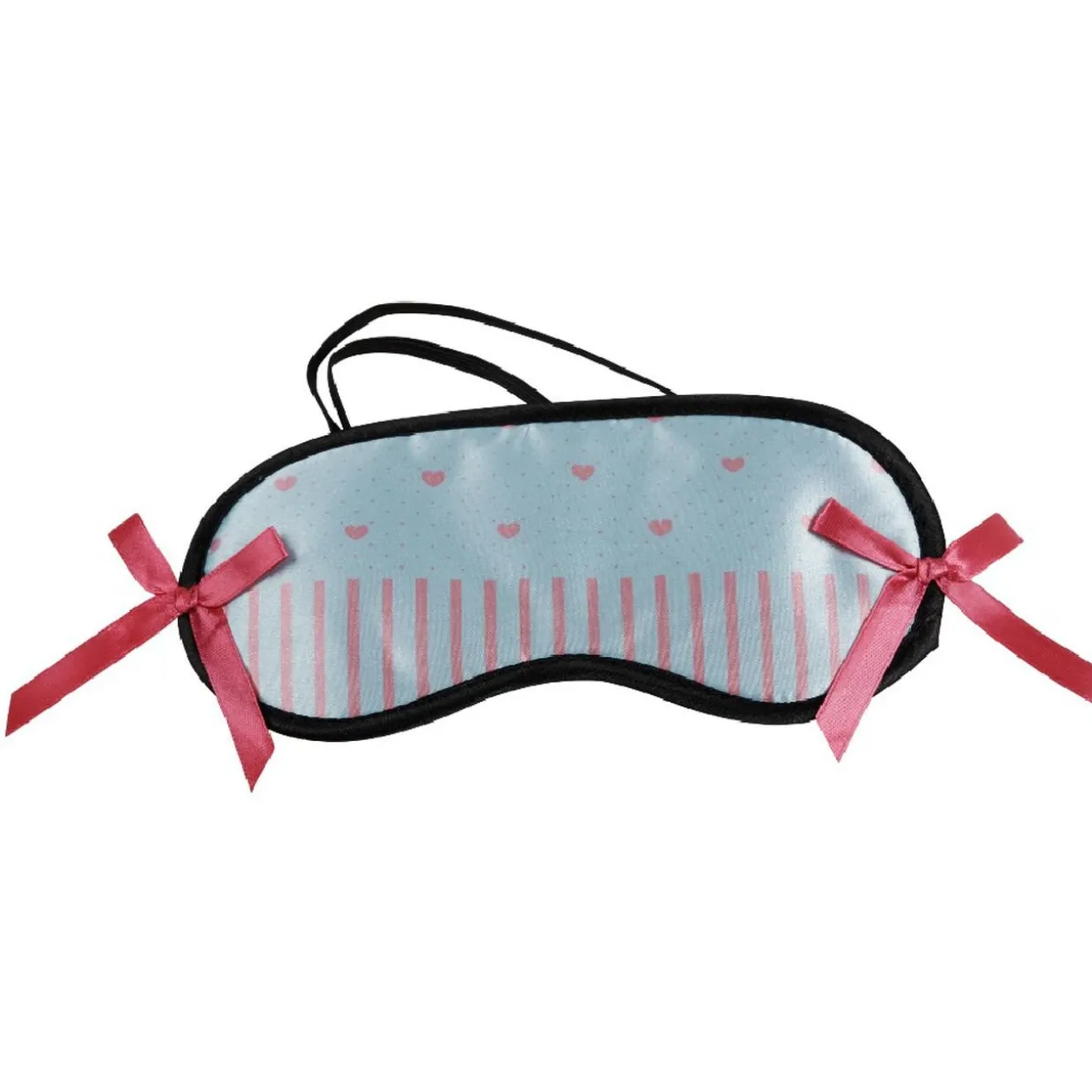 Masque bleu de nuit en satin