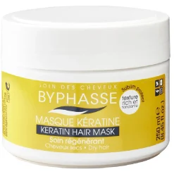Masque capillaire kératine Byphasse cheveux secs 250 ml
