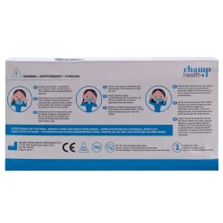 Masque chirurgical enfant jetable bleu et blanc x50
