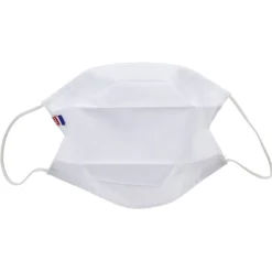 Masque en tissu catégorie 1 Adulte coton Blanc Afnor 60 lavages