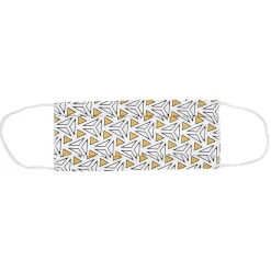 Masque en tissu catégorie 1 Adulte coton imprimé géométrique Afnor