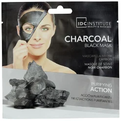 Masque fibre charbon noir