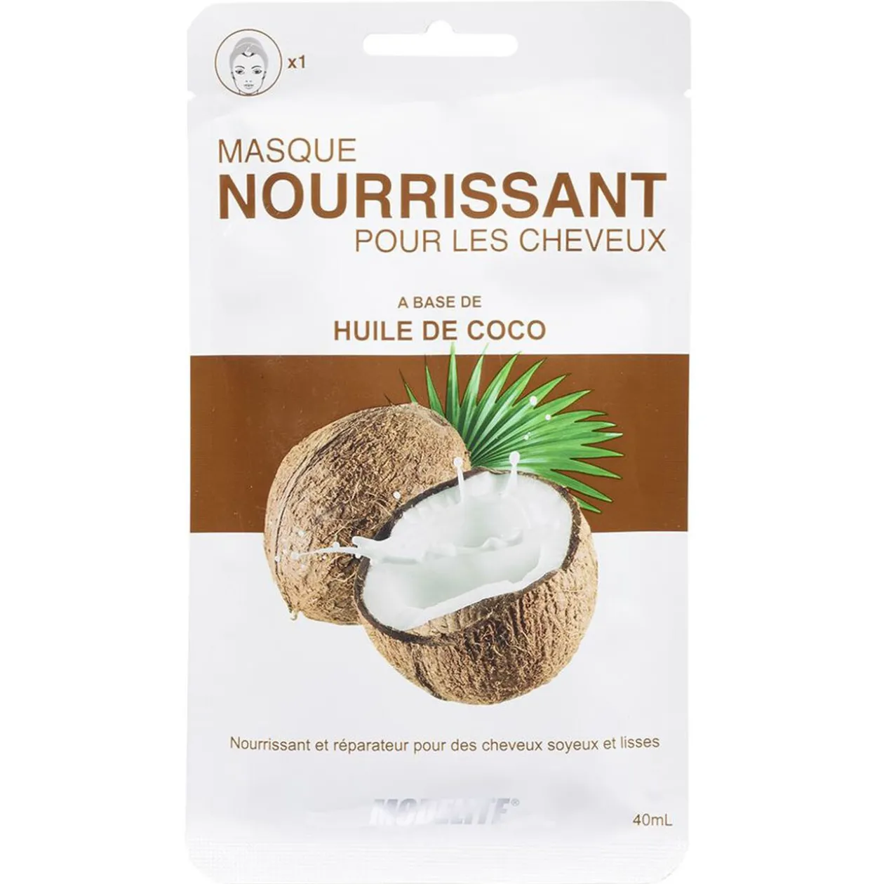 Masque nourrissant pour les cheveux Modelite 40ml
