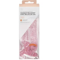 Masque relaxant avec billes de gel