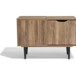 Meuble à chaussures Fargo naturel et noir