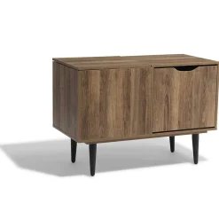 Meuble à chaussures Fargo naturel et noir