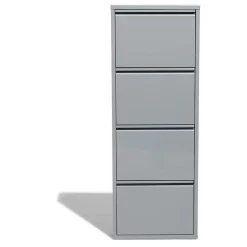 Meuble à chaussures Pittsburgh gris anthracite