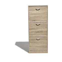 Meuble à chaussures Utah naturel 3 tiroirs