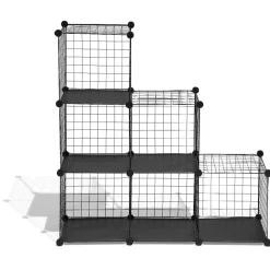Meuble de rangement 6 cases modulable