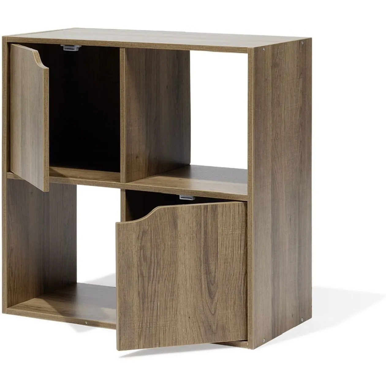 Meuble de rangement Adam 4 cases Marron 60x29,8xH60 cm