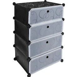 Meuble de rangement modulable 4 niveaux