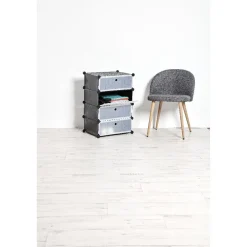 Meuble de rangement modulable 4 niveaux