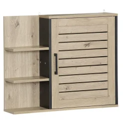 Meuble mural bois 60xH50x14cm