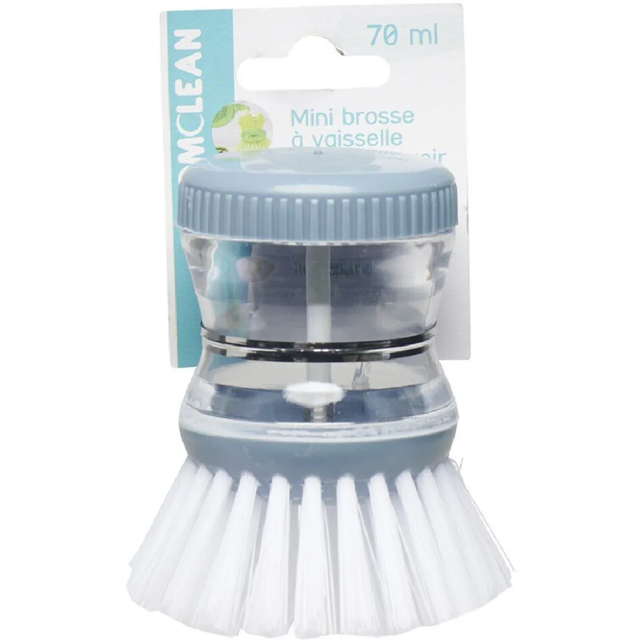 Mini brosse à vaisselle avec réservoir