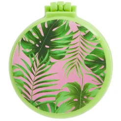 Mini brosse miroir rose