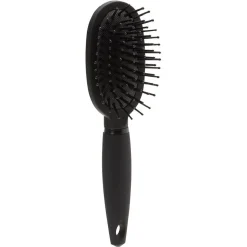 Mini brosse ronde pneumatique pvc noir