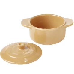 Mini cocotte en céramique avec couvercle