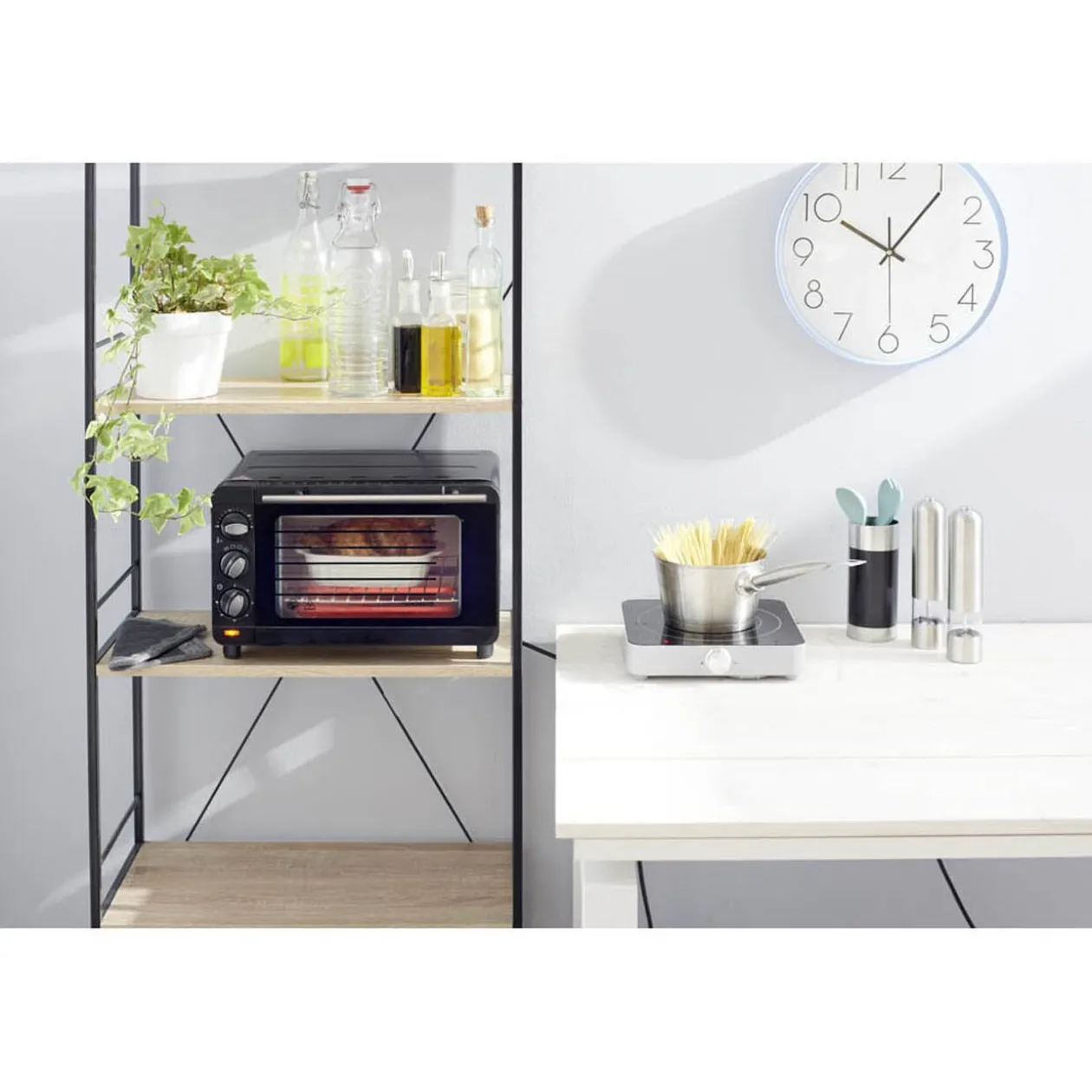 Mini four électrique noir 14 L