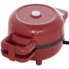 Mini gaufrier rouge 500-600W
