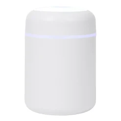 Mini humidificateur électrique USB plastique blanc Ø7,8xH11,9cm