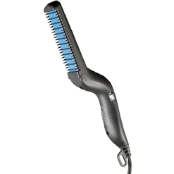 Mini lisseur 2en1 Homday barbe et cheveux avec peigne intégré