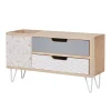 Mini meuble de rangement 2 tiroirs collection Serenity