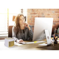 Mini rafraîchisseur d'air USB à LED 3 vitesses 600ml