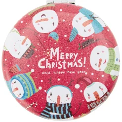 Miroir de poche design Noël