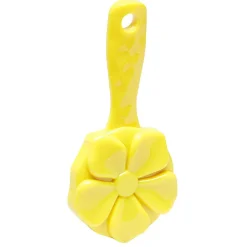 Miroir de poche jaune