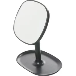 Miroir POP noir sur pied repose bijoux