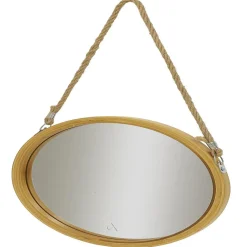 Miroir rond bambou Ø30cm