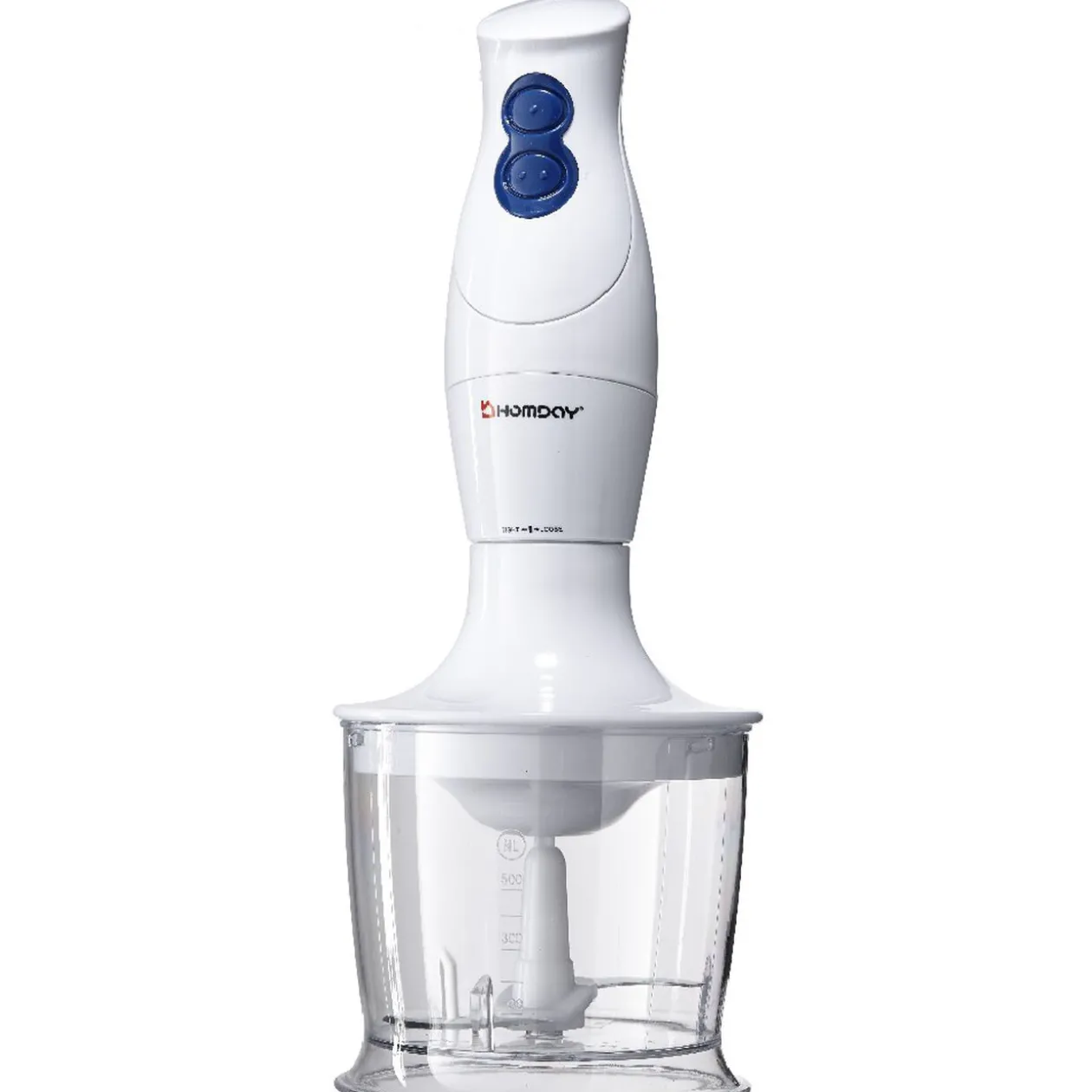 Mixeur à main 3 en 1 Homday blanc 350 ml