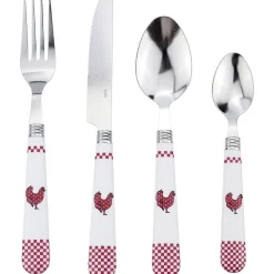 Ménagère 24 pièces design campagne