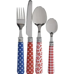 Ménagère 16 pièces design guinguette