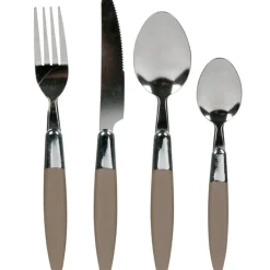 Ménagère 24 pièces taupe