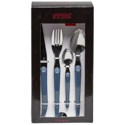 Ménagère Laguiole Evolution 16 pièces bleu