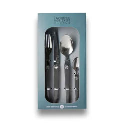 Ménagère Laguiole Evolution 16 pièces turquoise