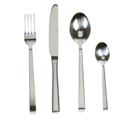 Ménagère moderne inox 24 pièces