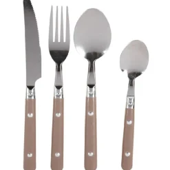 Ménagère taupe 16 pièces