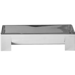 Moule à bûche argenté