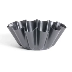 Moule à brioche métal noir Ø23xH6,5cm