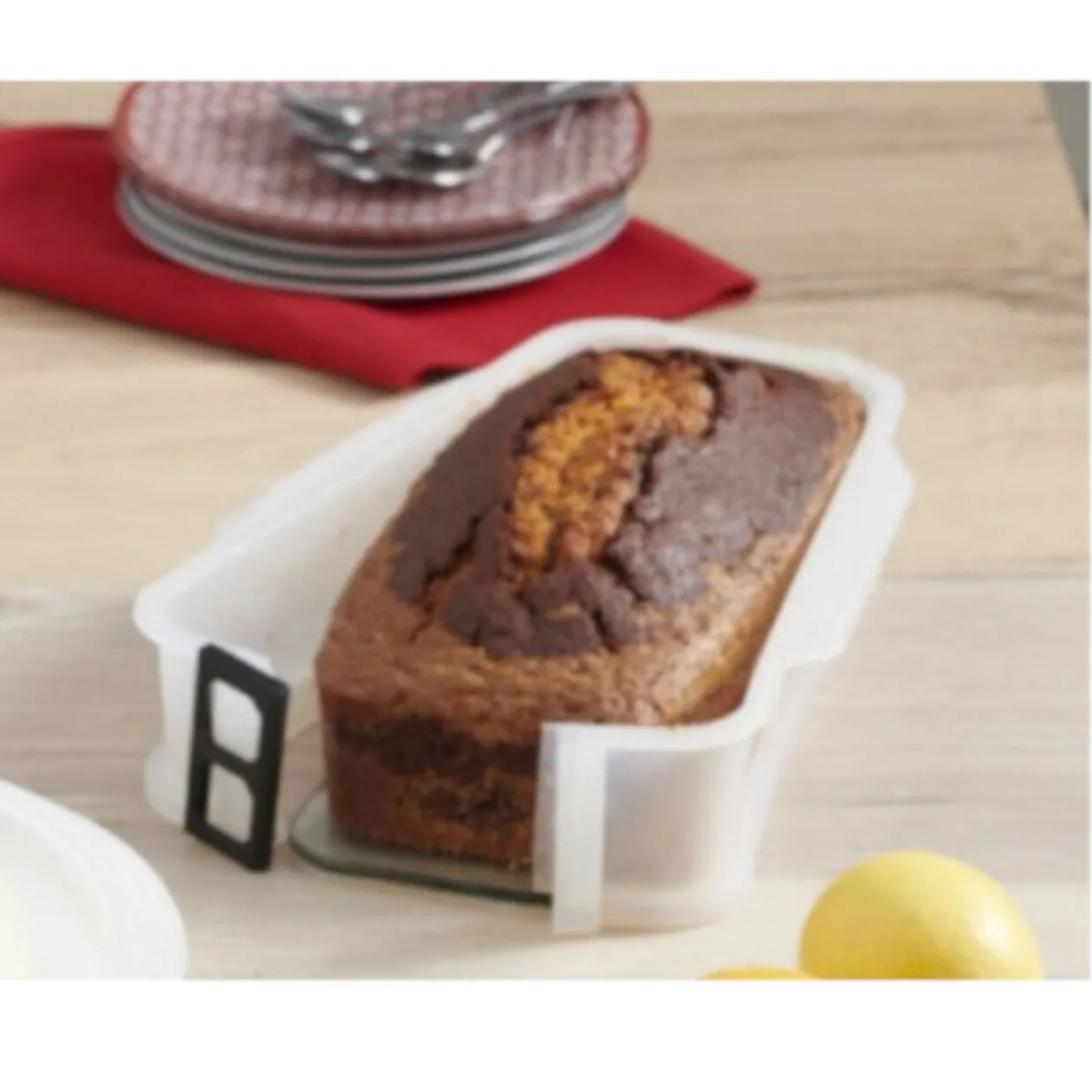 Moule à cake fond amovible rectangle