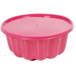 Moule à charlotte silicone rose