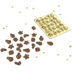 Moule à chocolats de Noël en silicone