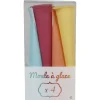 Moule à glace tube en silicone x4
